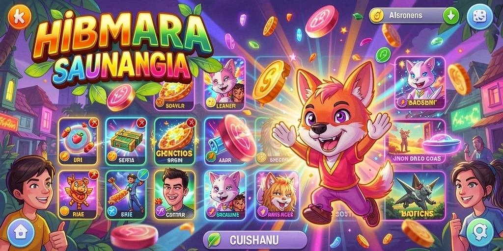 Fitur interaksi sosial yang mengasyikkan.