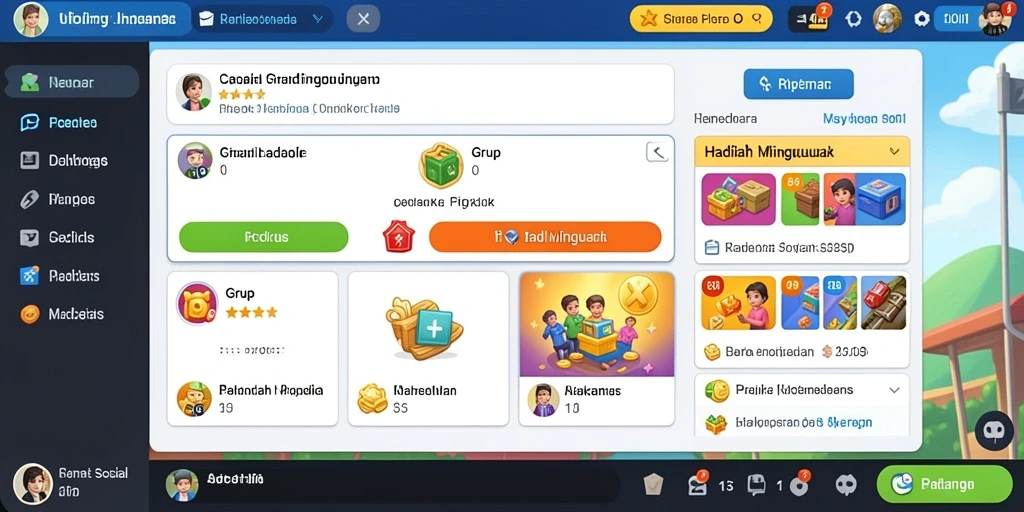 Level menantang yang penuh petualangan.