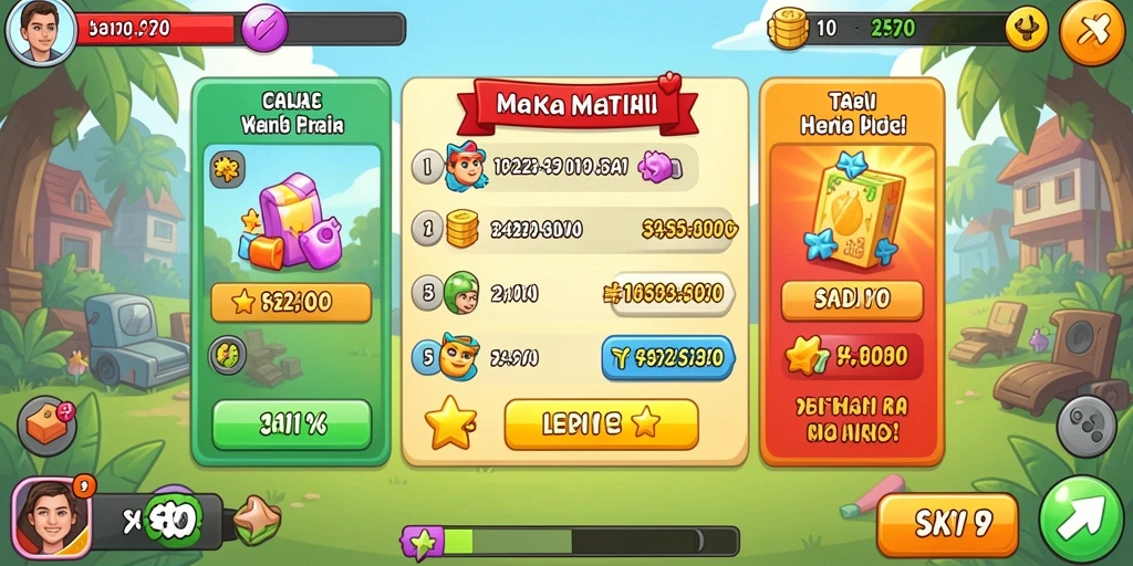 Promo menarik yang meningkatkan peluang menang.