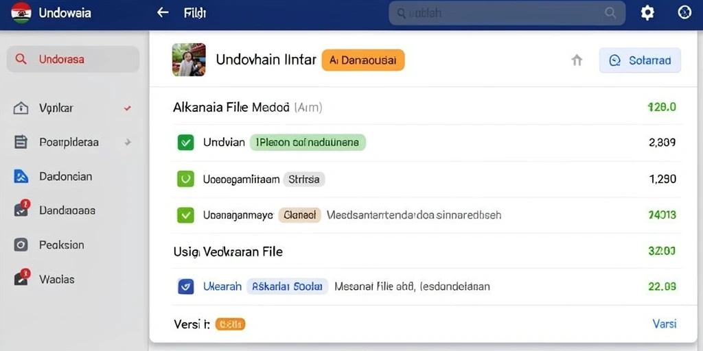 Antarmuka pengguna yang intuitif dan mudah digunakan.