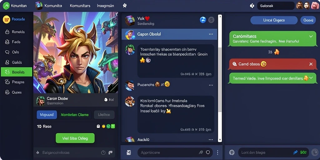 Screenshot dari pertarungan melawan boss yang menantang.