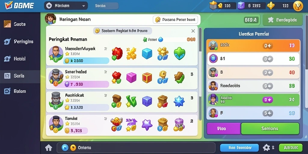Mode multiplayer yang memungkinkan bersaing dengan teman.