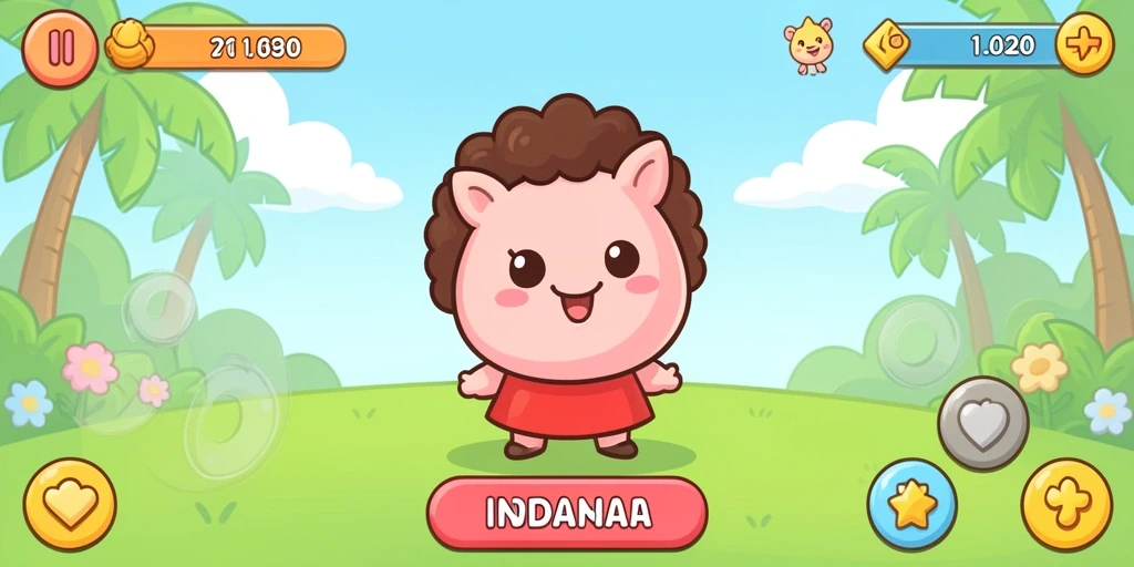 Tantangan level yang semakin sulit dan menantang.