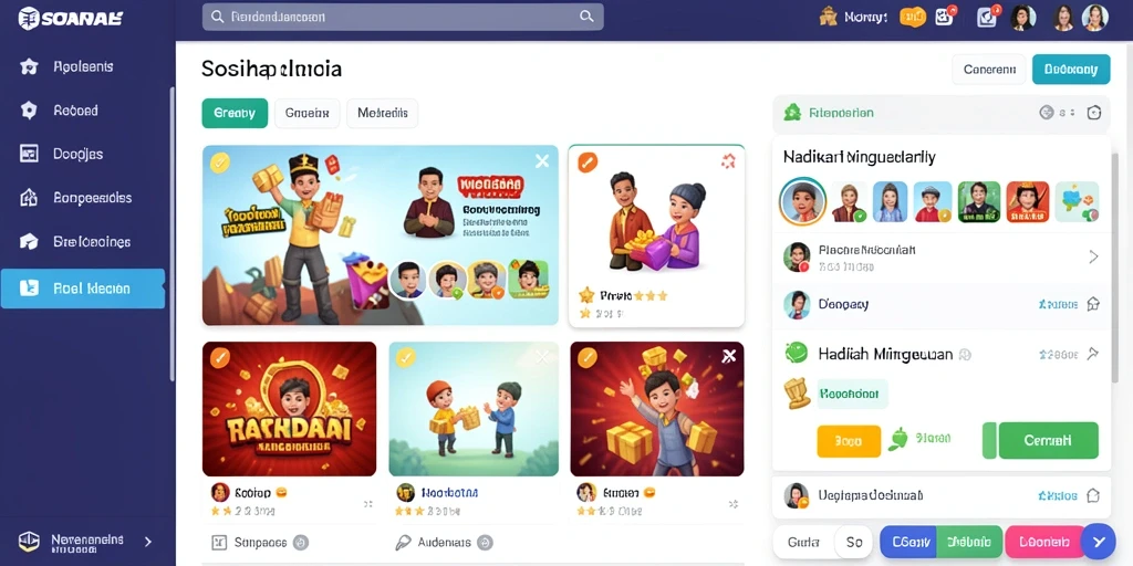 Grafis yang memukau dan efek suara yang mendebarkan.